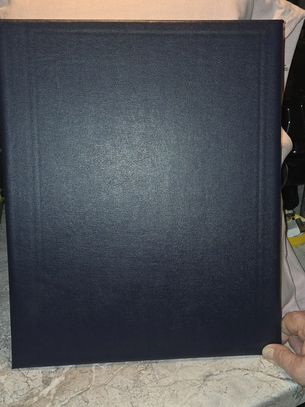 Department of the Air Force Presentation Frame in Navy Blue